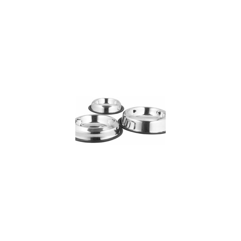 aGLOW Inclined Non Skid Stainless Steel Pet Bowl