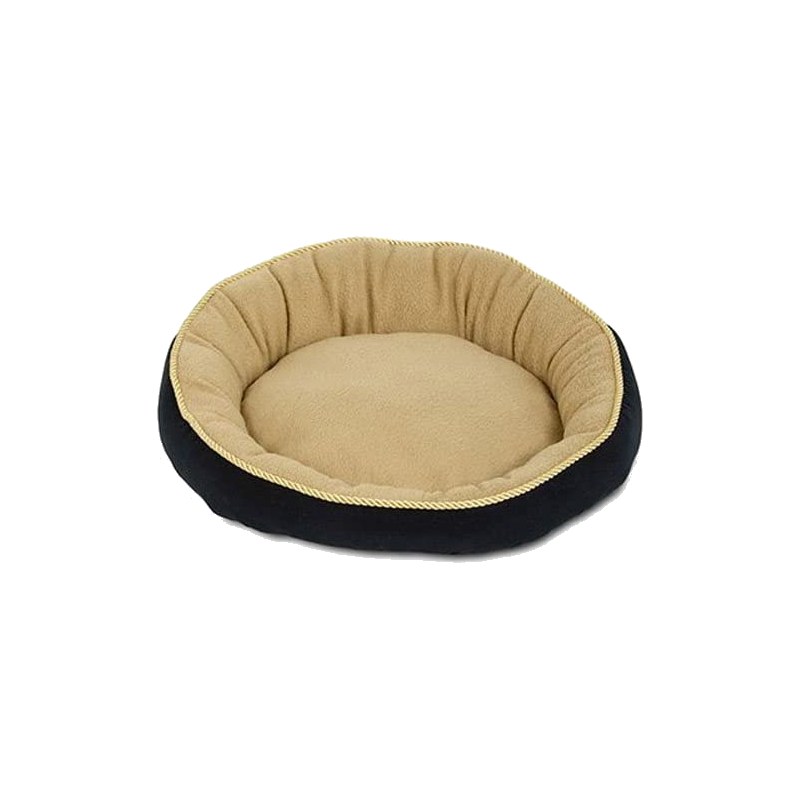 ASPEN PET 18″ ROUND BED WITH ELLIPTICAL BOLSTER