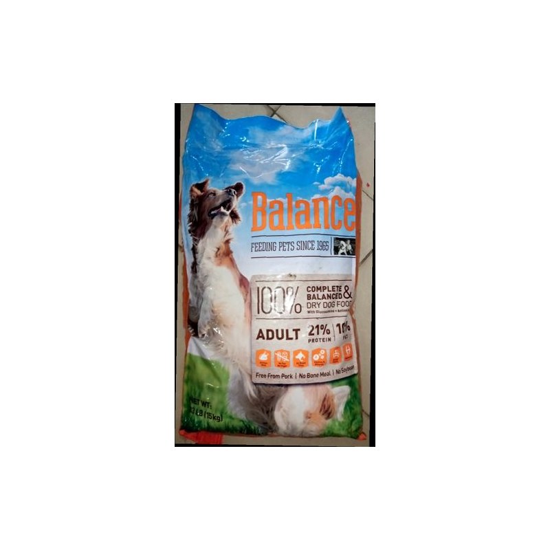 Balance Dog Dry Food 15 Kg