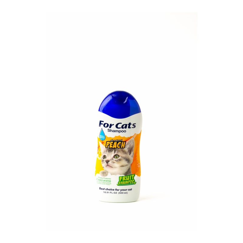 BBN For Cats All Natural Peach Shampoo 500ml