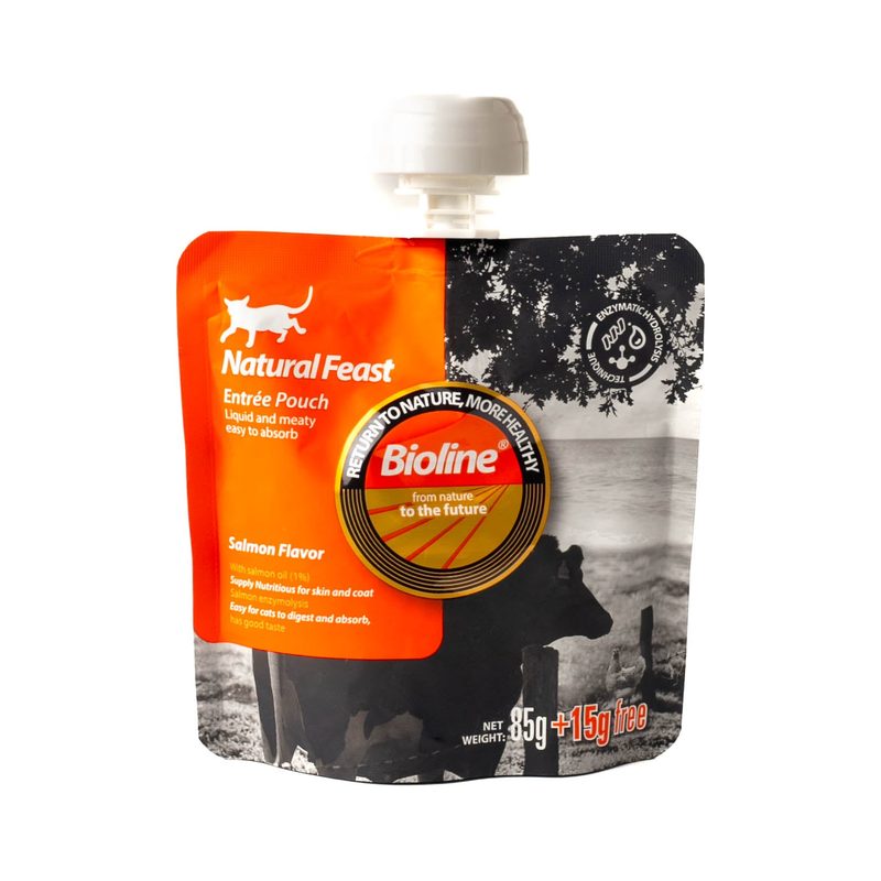 Bioline Natural Feast Entree Pouch 85g + 15g Free