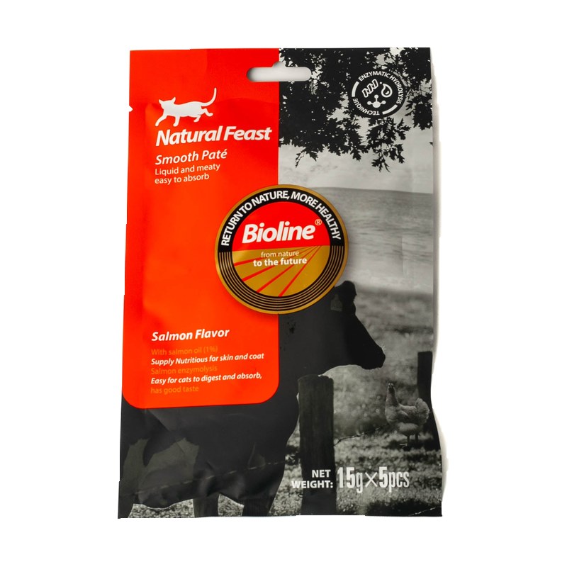 Bioline Natural Feast Smooth Paté Sachet 15g × 5