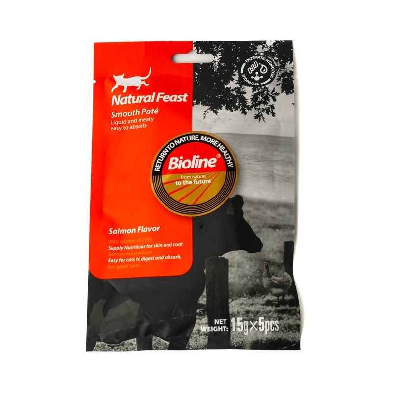 Bioline Natural Feast Smooth Pate Sachet 15g × 5