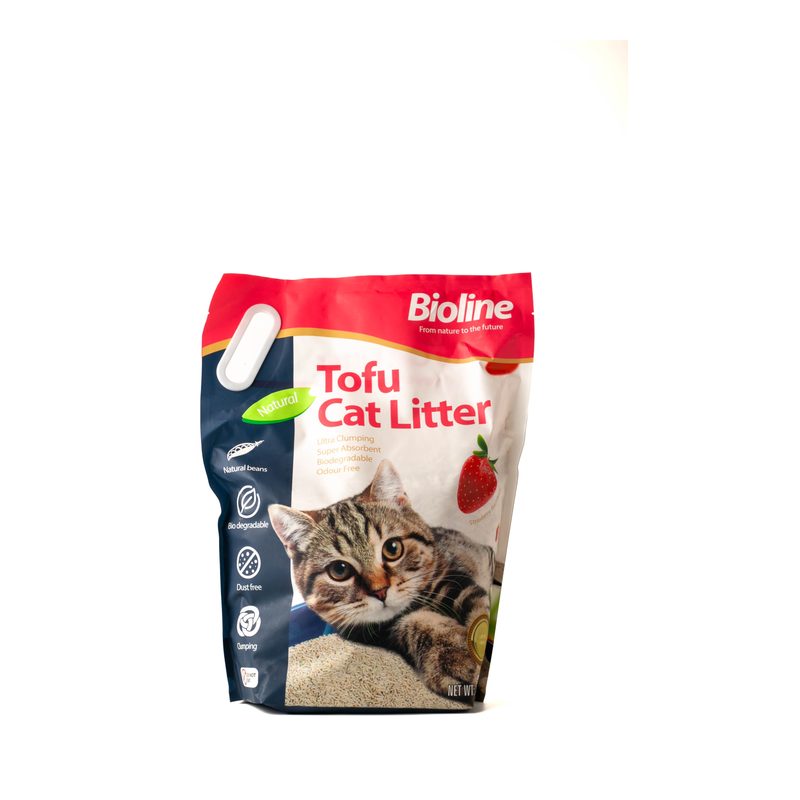 Bioline Tofu Cat Litter 7L,