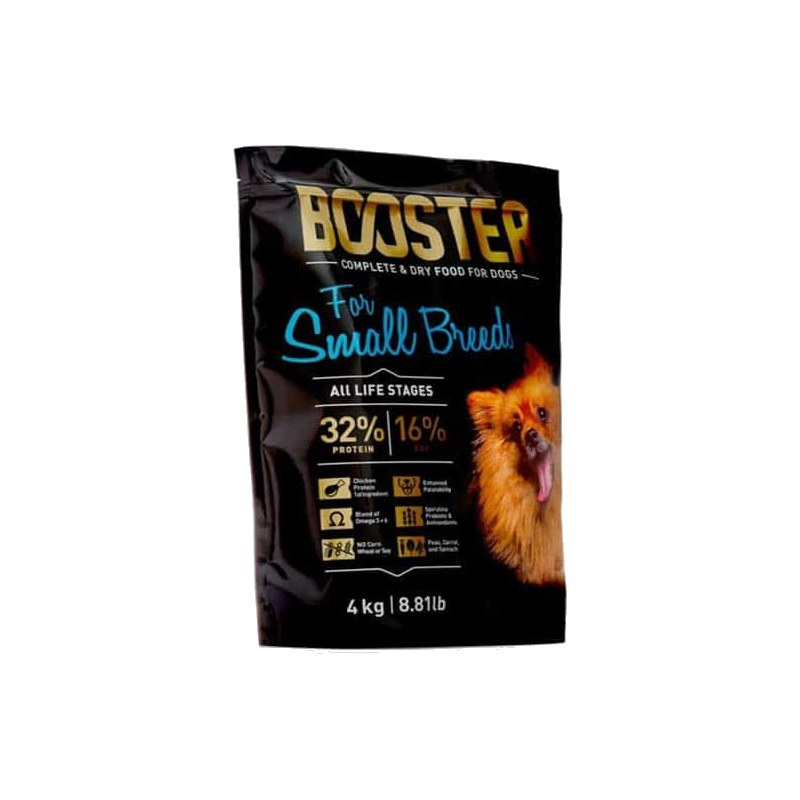 Booster Dry Food for Small Breeds – 4 Kg
