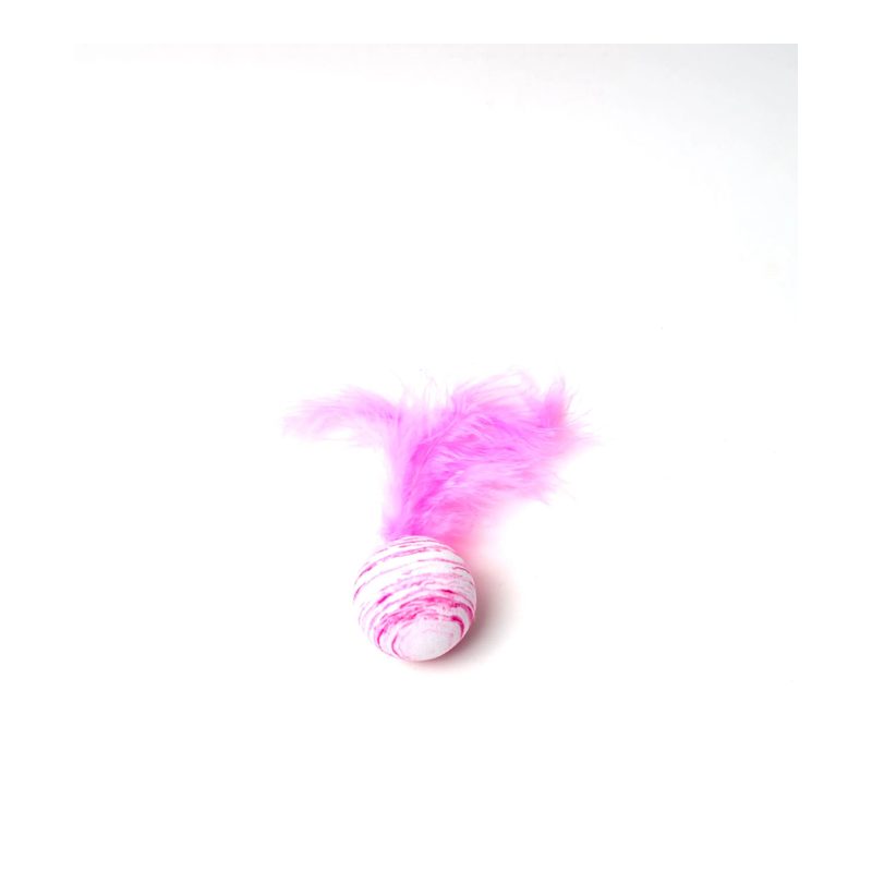 Cat Feathered Ball