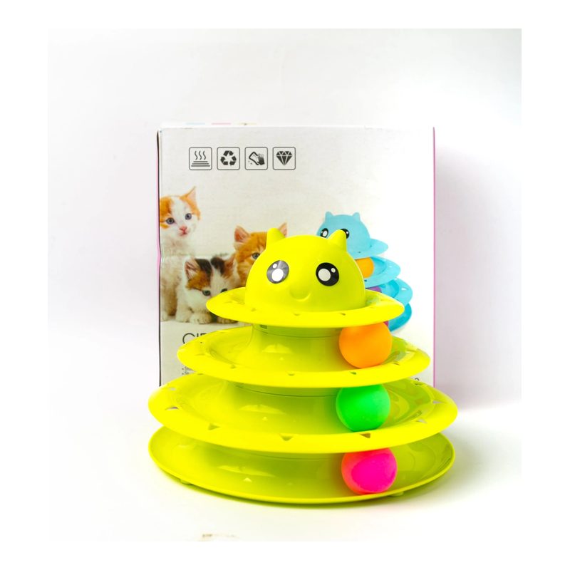 Circular Turnable Cat Toy