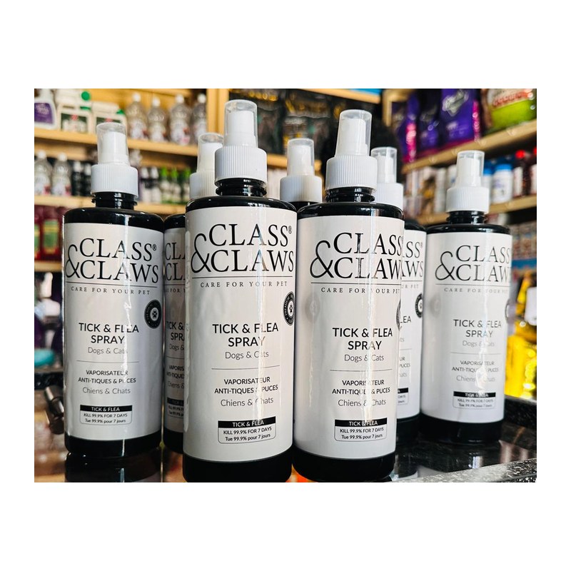 Class and Claws Tick and Fleas Spray 500ml