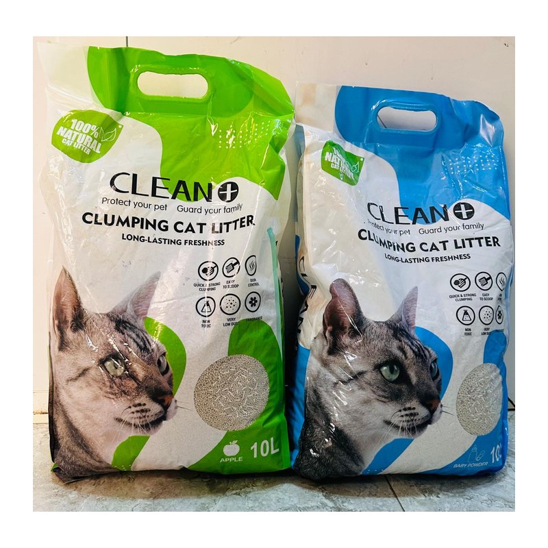 Clean + Cat Litter Sand 10Ltr