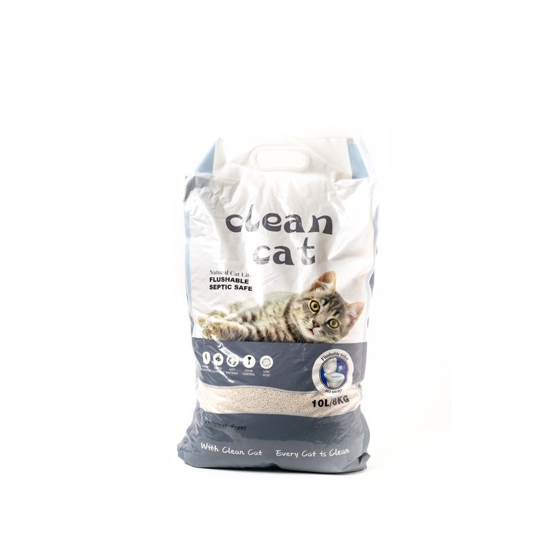 Clean Cat Very Mild Scent Flushable Bentonite Cat Litter 10L (7Kg)