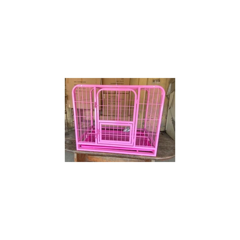 Curved edge heavy metal cage with tyre(95*65*80cm)