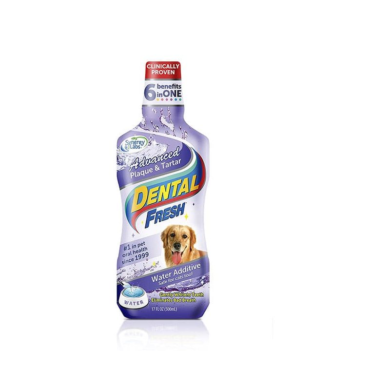 Dental Fresh Advanced Plaque and Tartar Water Additive for Dogs