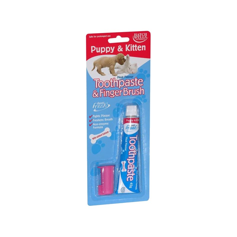 Dentifresh Toothpaste and Finger Finger Brush