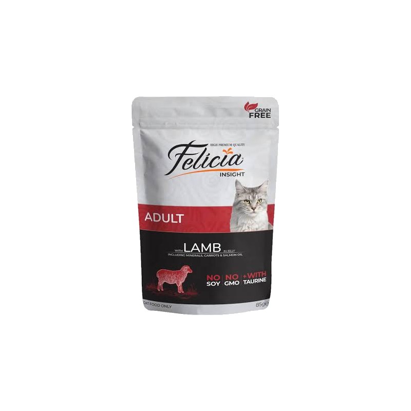 Felicia Adult Cat Wet pouch (Single piece)