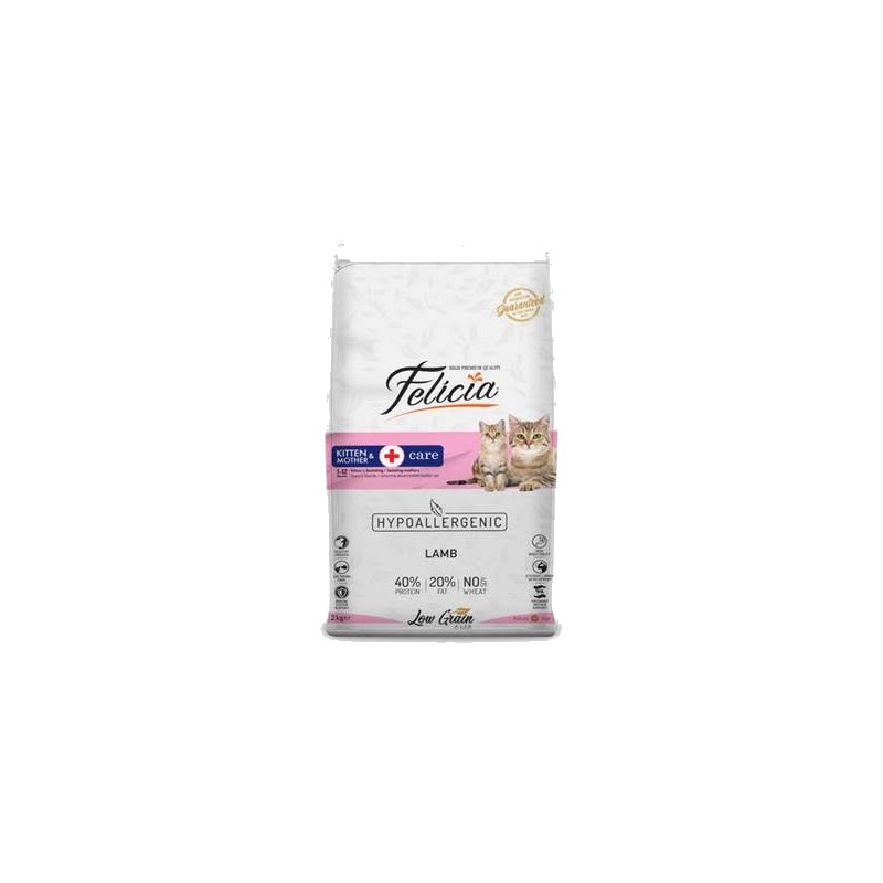 Felicia Kitten & Mother Cat Dry Food with Lamb 2Kg