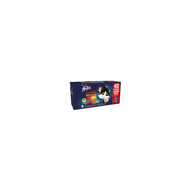 Felix Doubly Delicious +1 40 pouch