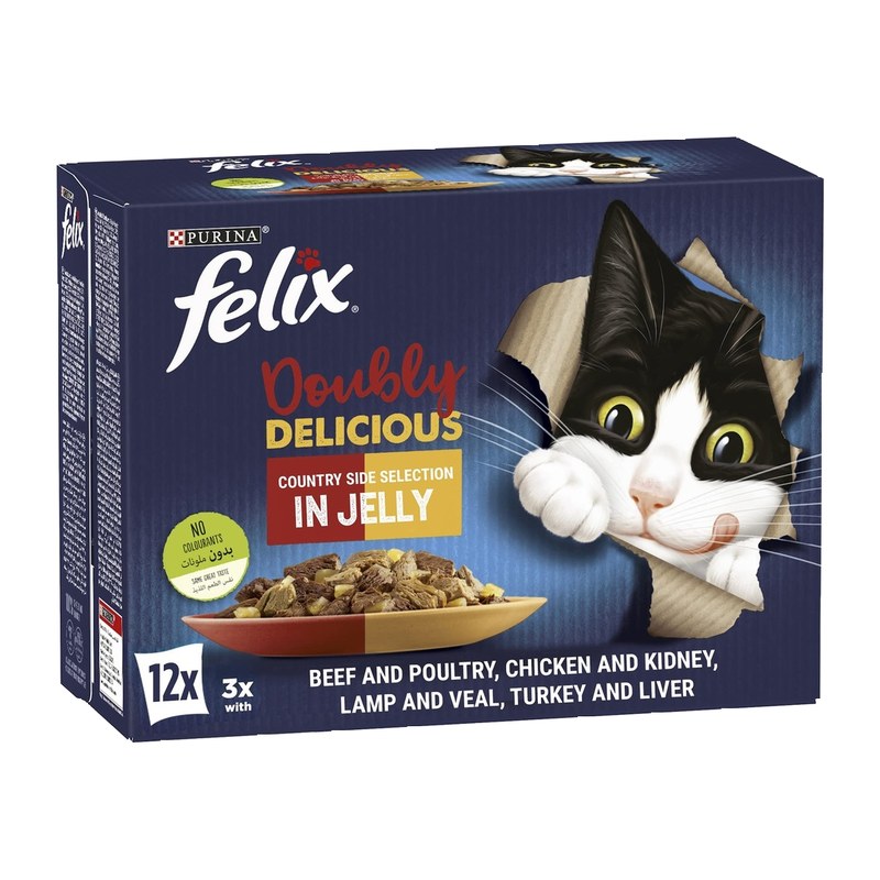 Felix Doubly Delicious Countryside Selection (12*85g)
