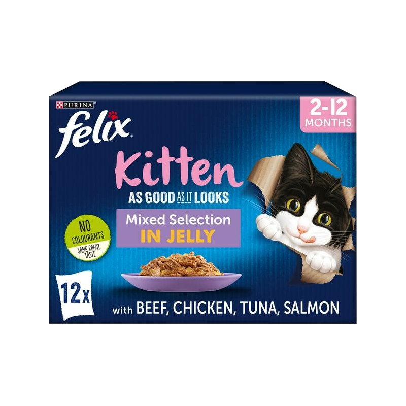 Felix Kitten Good as it looks Mixed Selection (12x100g)