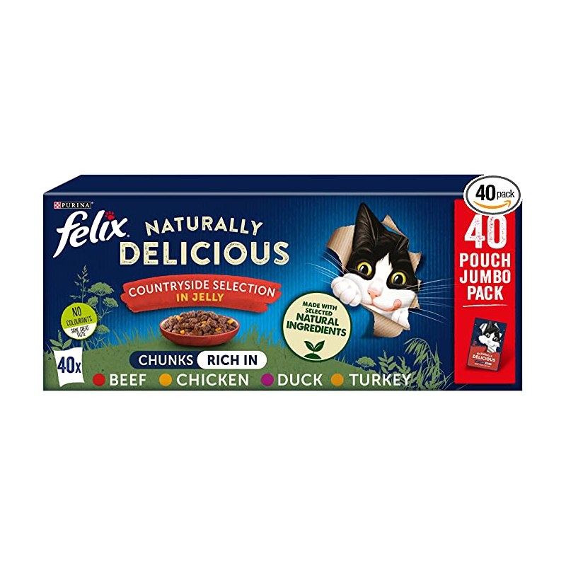 Felix Natural Delicious Countryside Selection (40*85g)
