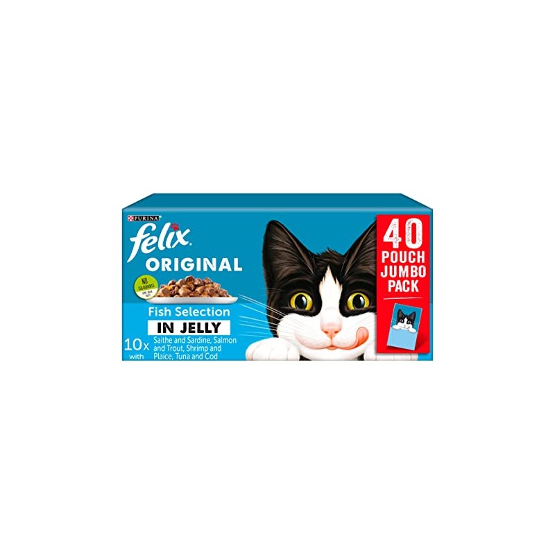 Felix Original Fish Selection +1 (40 pouch)