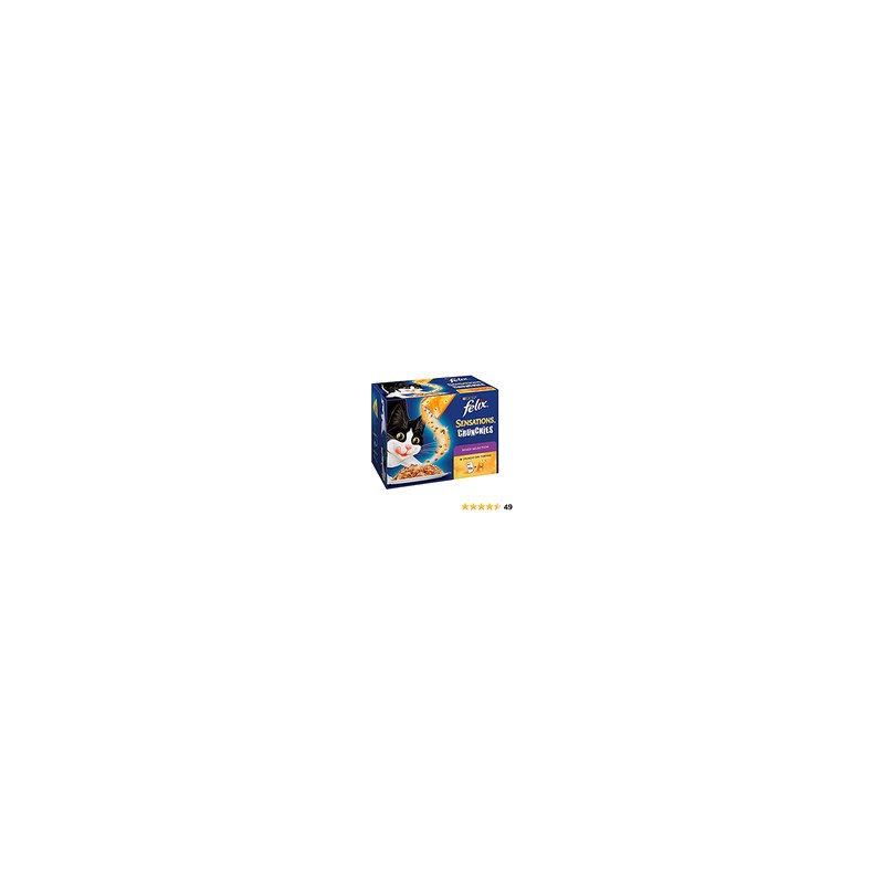Felix Sensations Crunchy Cat food +1 (12x100g)