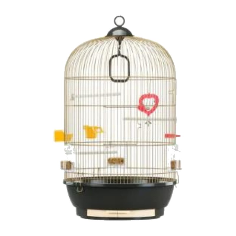 FERPLAST CAGE DIVA ANTIQUE BRASS