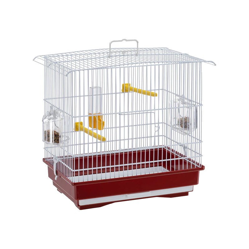 FERPLAST CAGE GIUSY WHITE-RED