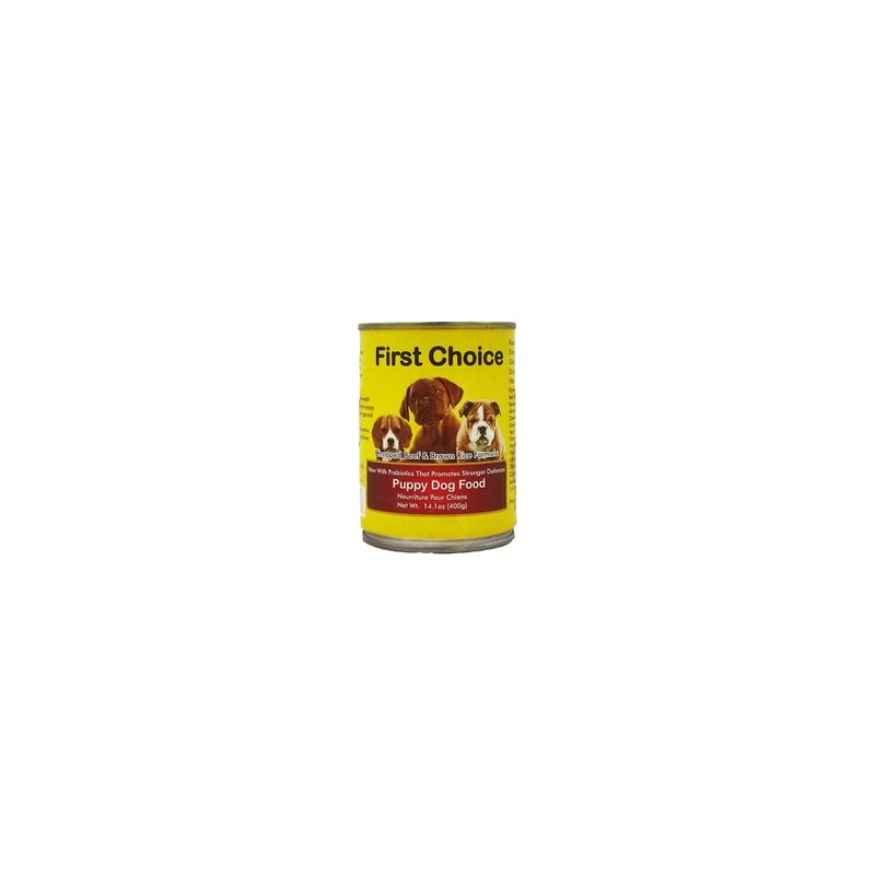 First Choice Puppy Can Food