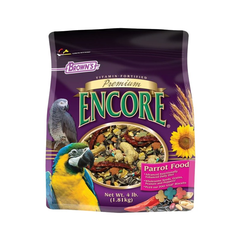 FM Brown’s Encore Premium Parrot Food