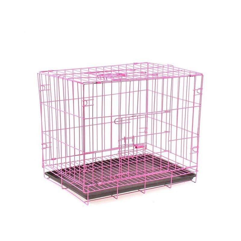 Foldable Metal Dog Cage - Size 4
