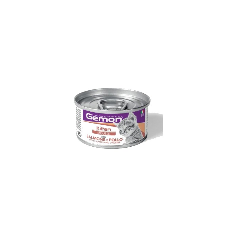 Gemon Kitten Mousse with Salmon and Chicken