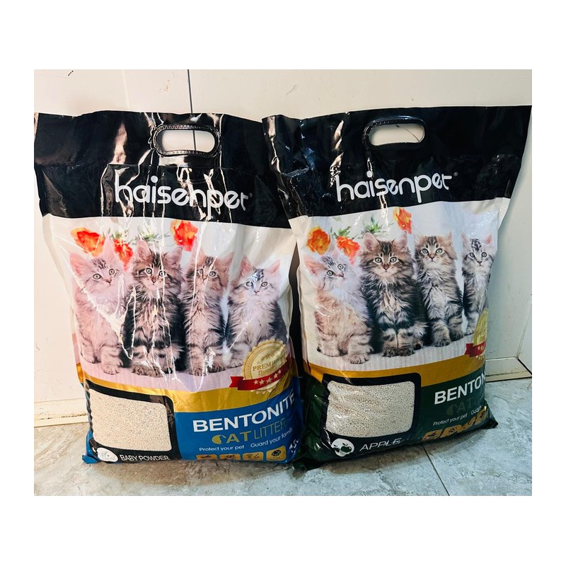 Haisenpet Bentonite Cat litter 10L