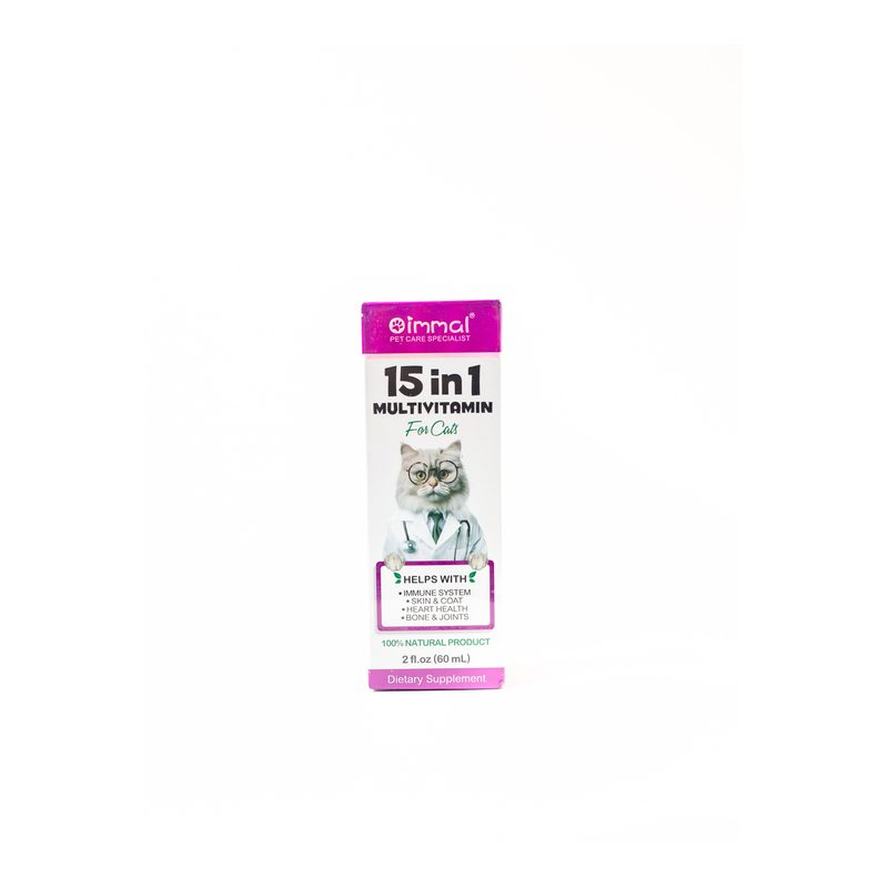 Immal 15 in 1 Multivitamin for Cats 60ml