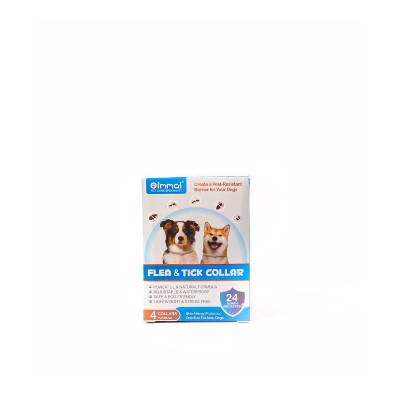 Immal Flea and Tick Collar for Dogs (4 in 1)
