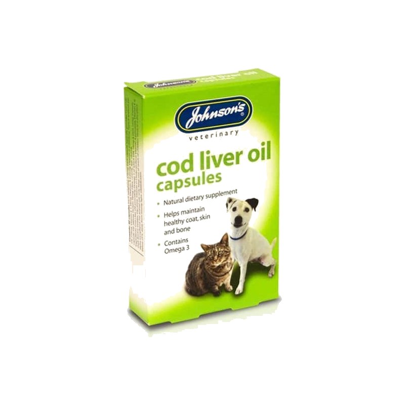Johnson’s Cod Liver Oil Capsules