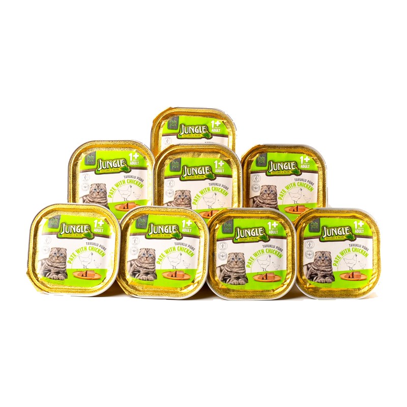 Jungle Adult Cat Wet Food Pate