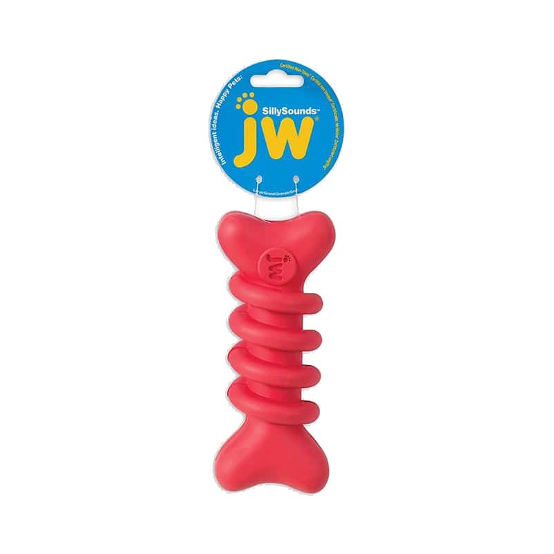 JW Pet SillySounds Spiral Bone