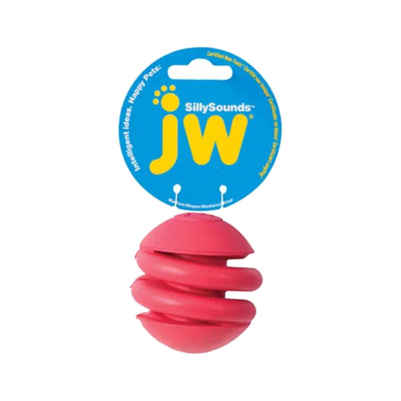 JW Pet SillySounds Spring Ball