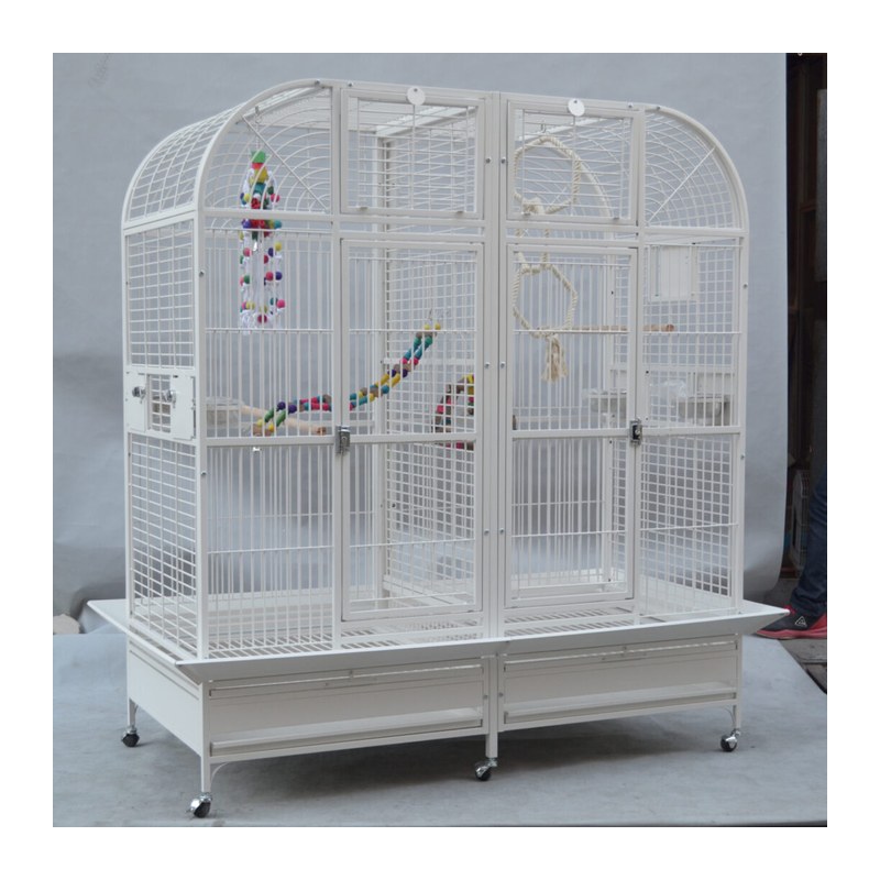 Macaw Double Bird Cage 6ft High