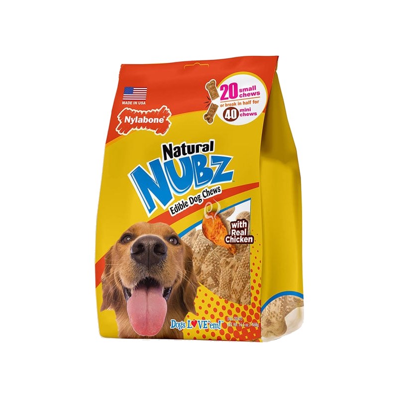 Nylabone Nubz Natural Edible Dog Chews