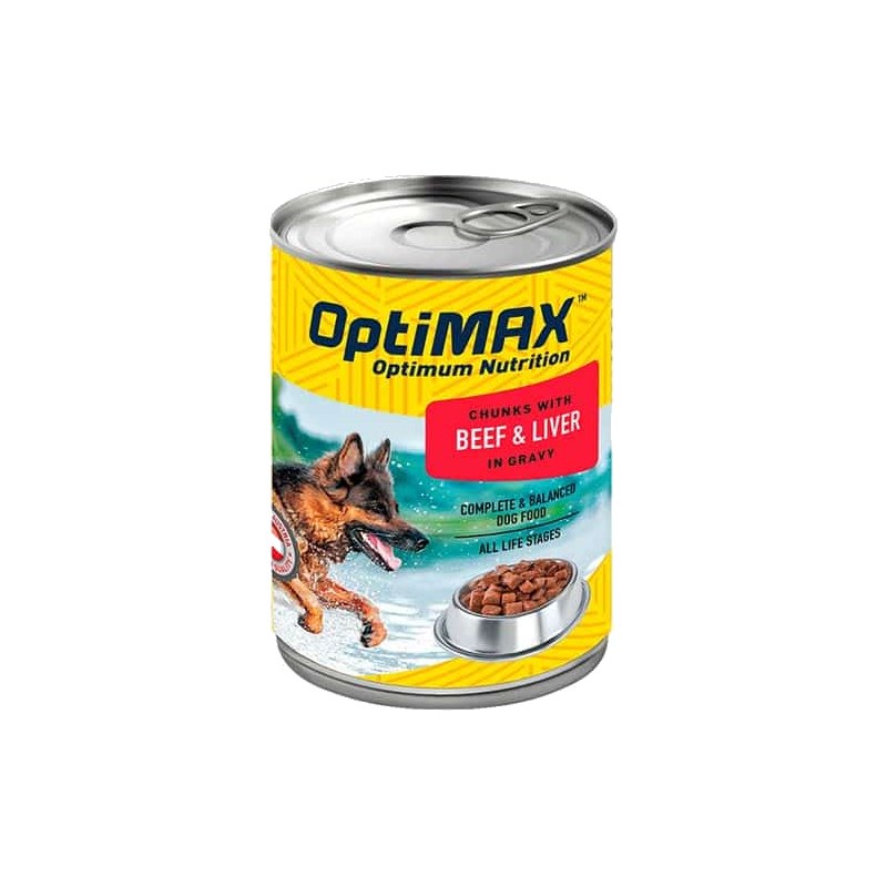 Optimax Chunks with Beef and Liver