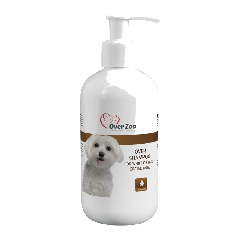 Over Zoo Shampoo for Dogs with White and Light Coat