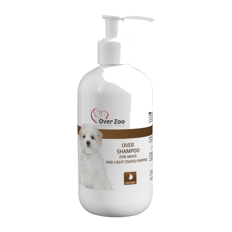 Over Zoo Shampoo for White and Light Coat Puppies