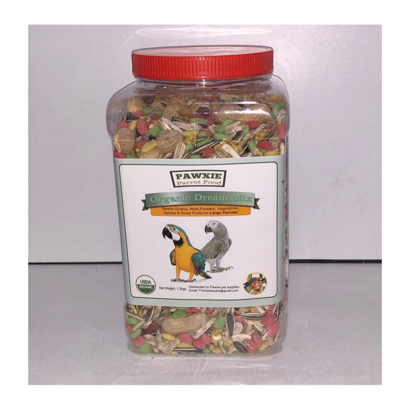 Pawxie parrot food