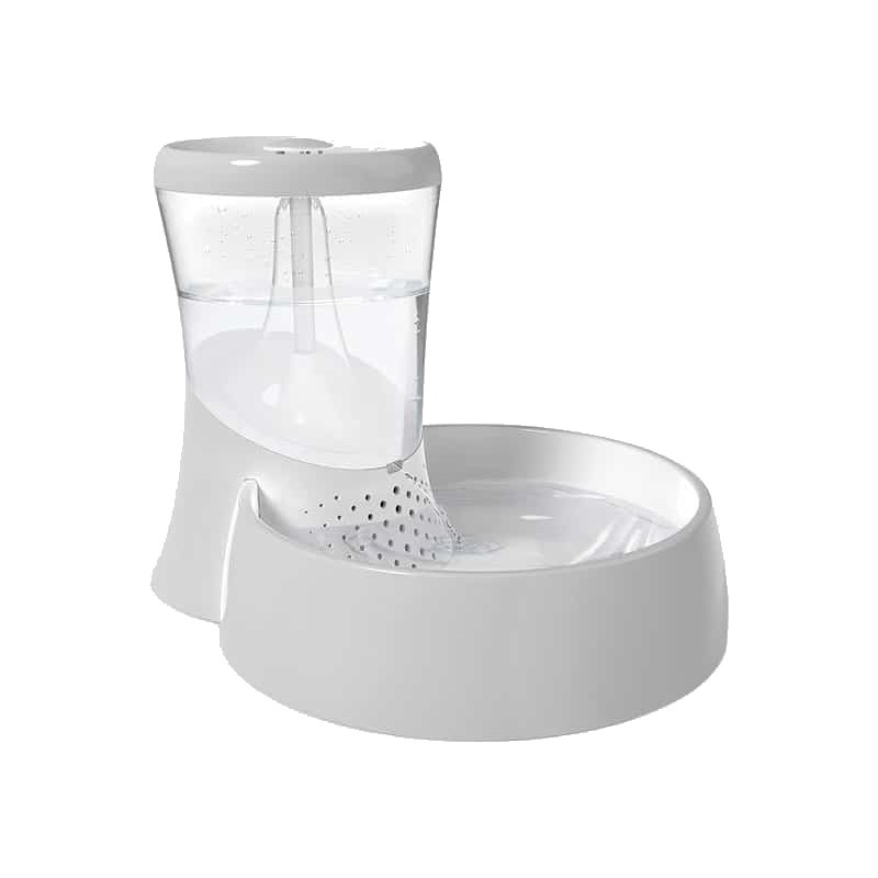 Petmate Fresh Flow Rain Battery Fountain for Dogs and Cats, 75 oz