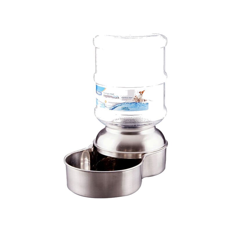 Petmate Stainless Steel Replendish Waterer