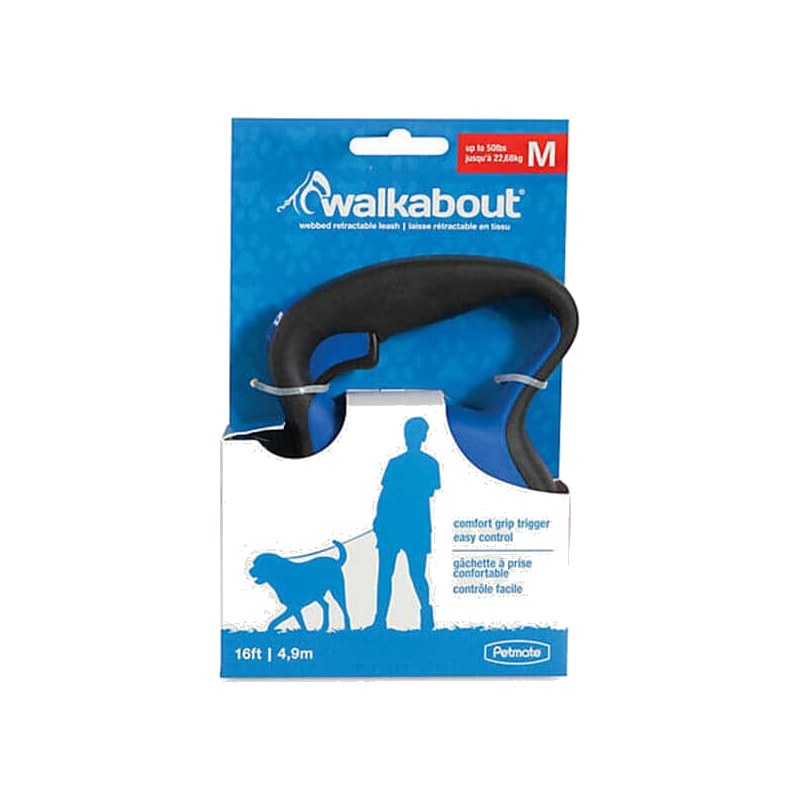 Petmate Walkabout Retractable Leash (medium)
