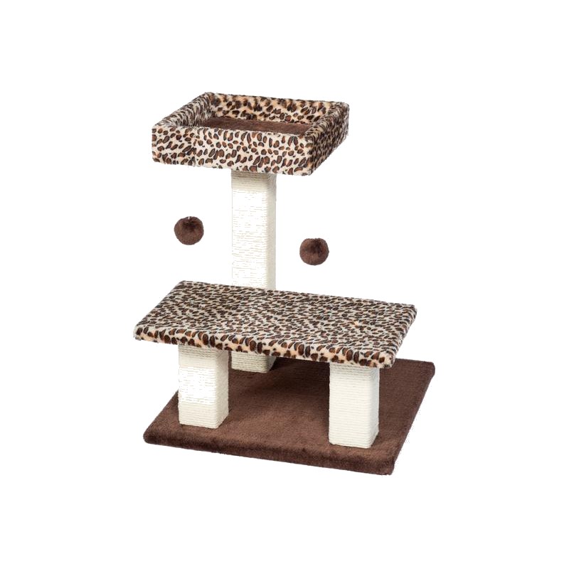 Prevue Kitty Power Paws Leopard Terrace