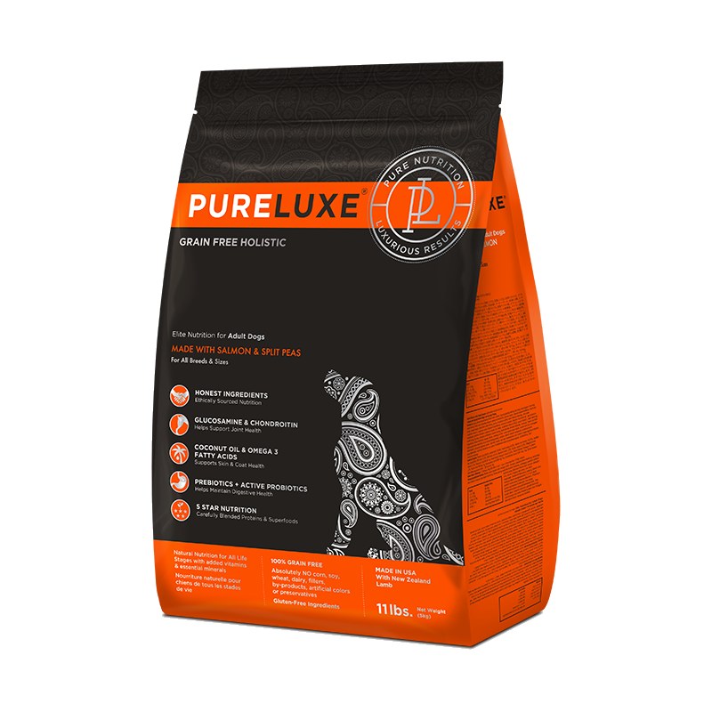 Pureluxe Adult Salmon & Split Peas Dog