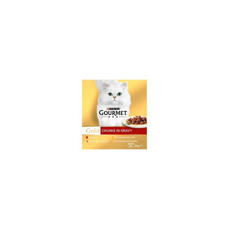 Purina Gourmet Gold Gravy Collection (8*85g)